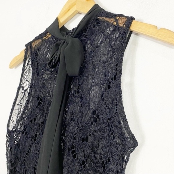 ZARA Collection Lace Mixed Jumpsuit Black - Picture 14 of 16